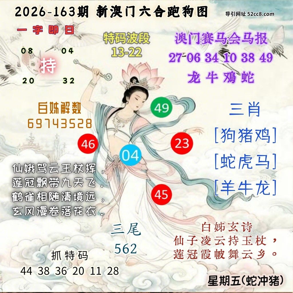 新澳门六合跑马图163期