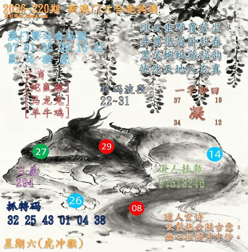 新澳门六合跑马图220期