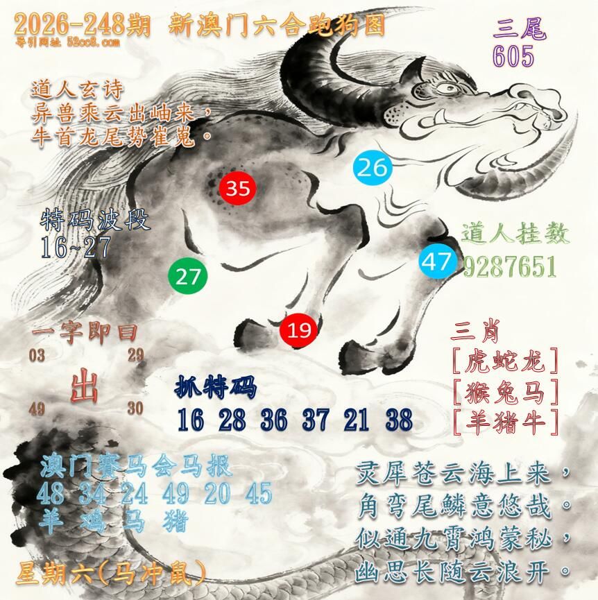 新澳门六合跑马图248期
