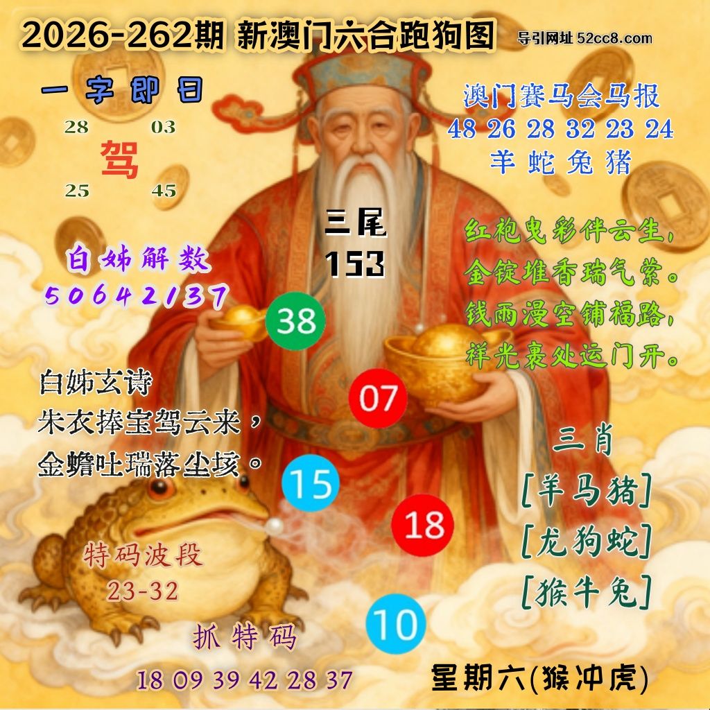 新澳门六合跑马图262期