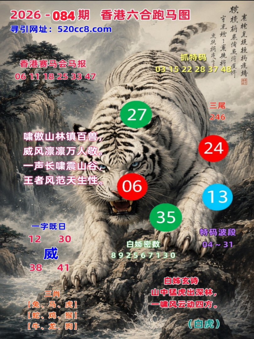 香港六合084期