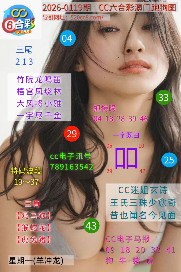 CC六合澳门跑马图0119期