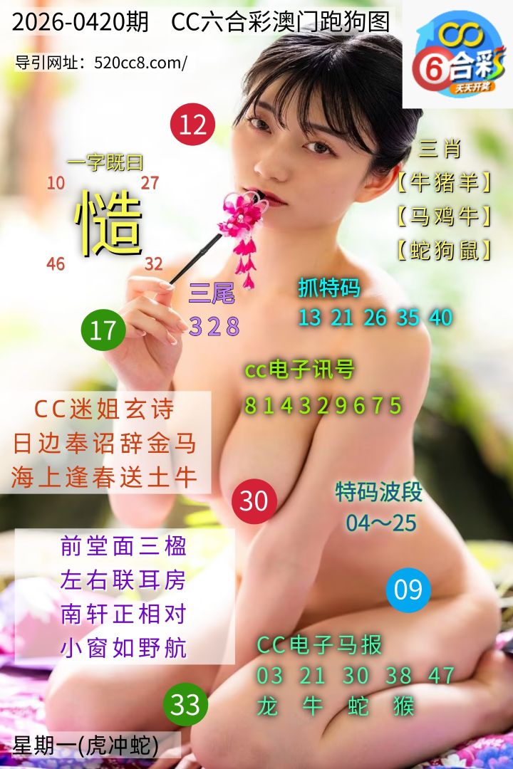 CC六合澳门跑马图0420期