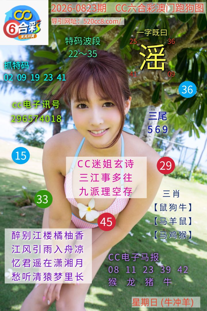 CC六合澳门跑马图0823期